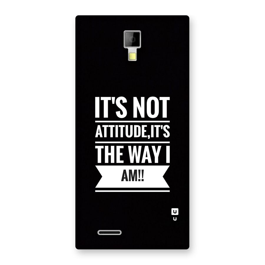 My Attitude Back Case for Canvas Xpress A99