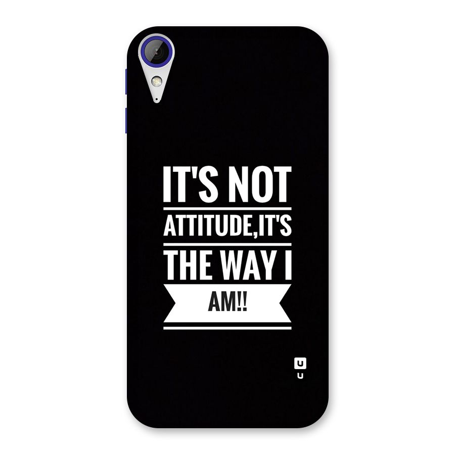 My Attitude Back Case for Desire 830