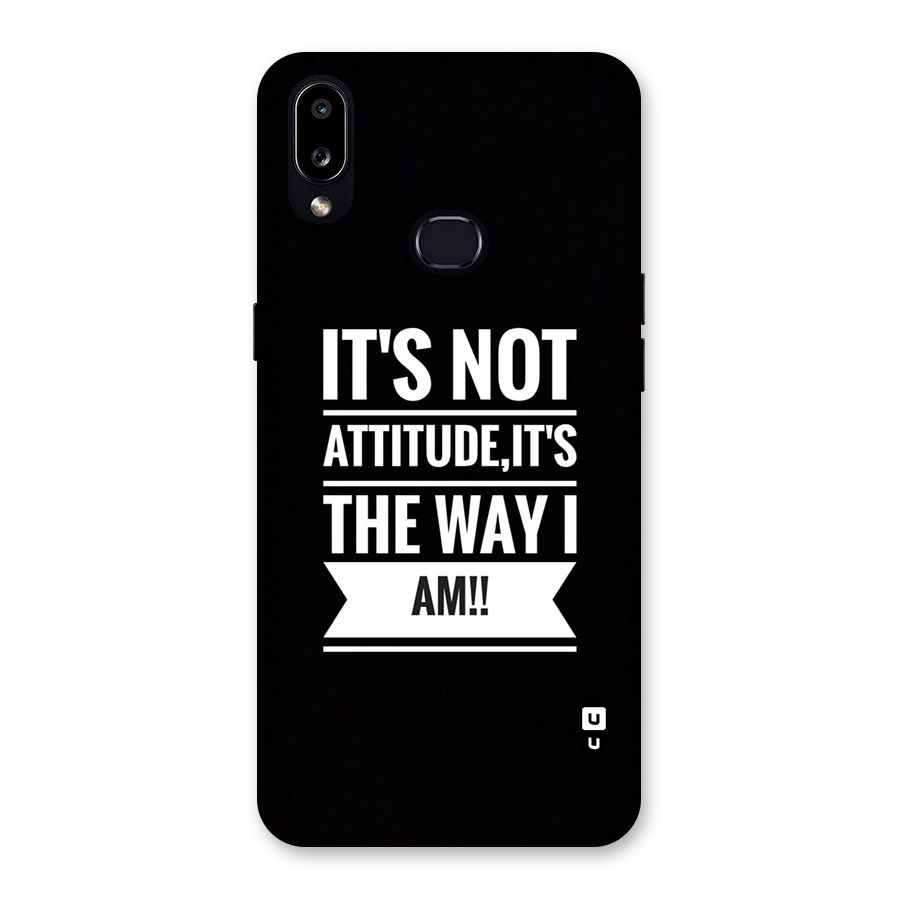 My Attitude Back Case for Galaxy A10s