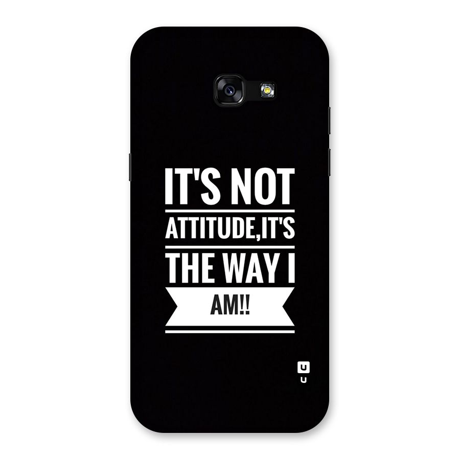 My Attitude Back Case for Galaxy A5 2017