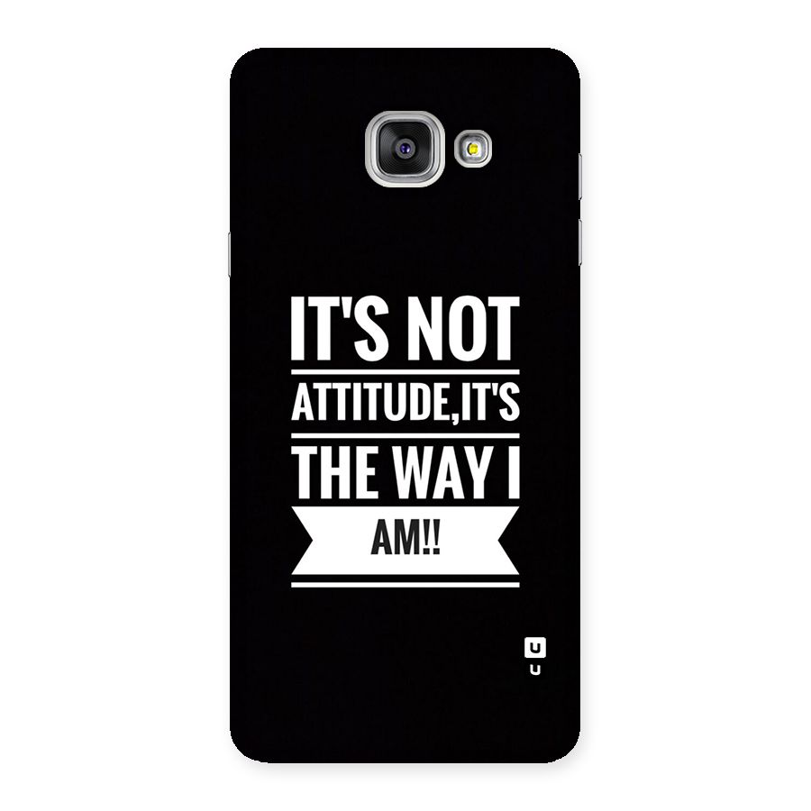 My Attitude Back Case for Galaxy A7 (2016)
