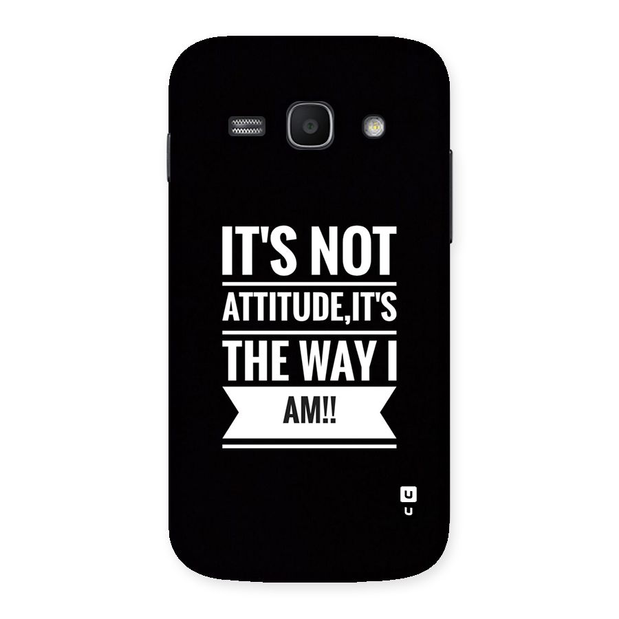 My Attitude Back Case for Galaxy Ace3