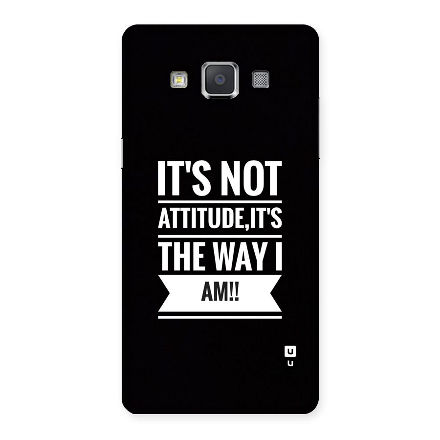 My Attitude Back Case for Galaxy Grand 3