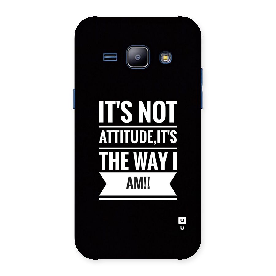 My Attitude Back Case for Galaxy J1
