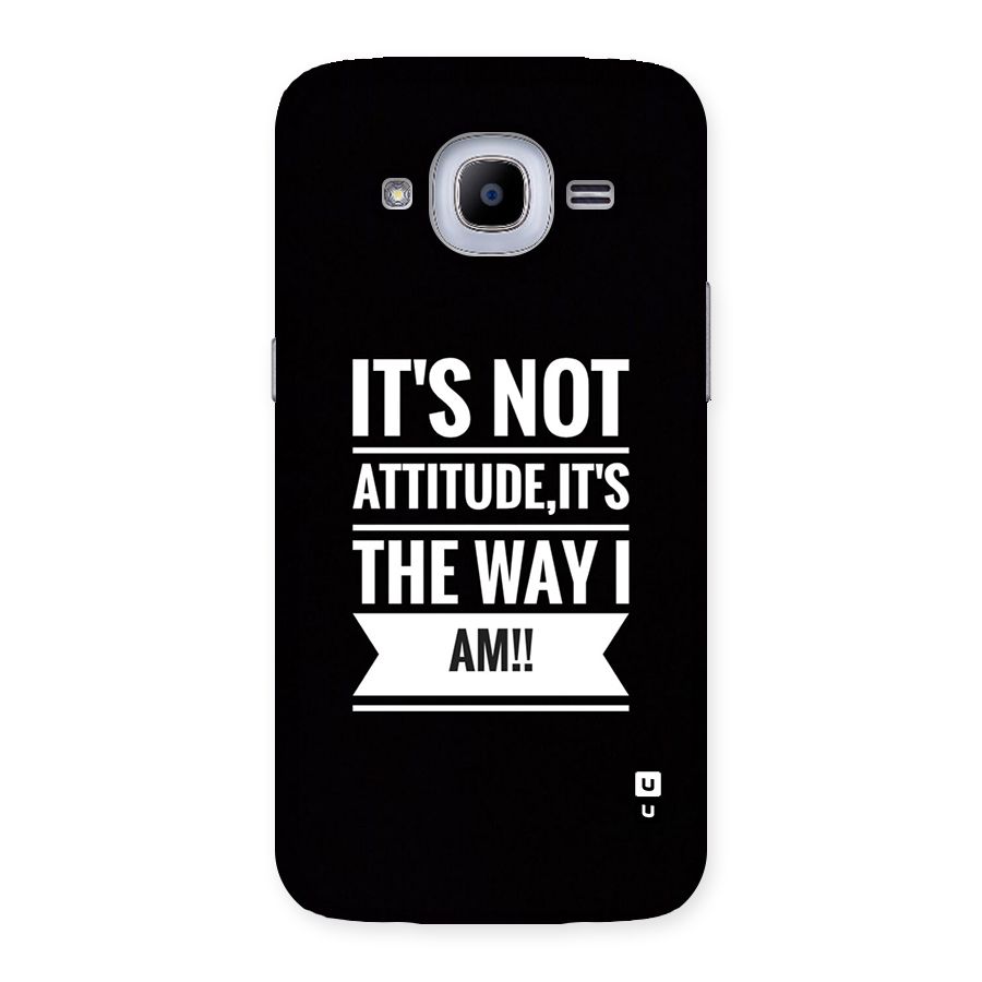My Attitude Back Case for Galaxy J2 Pro