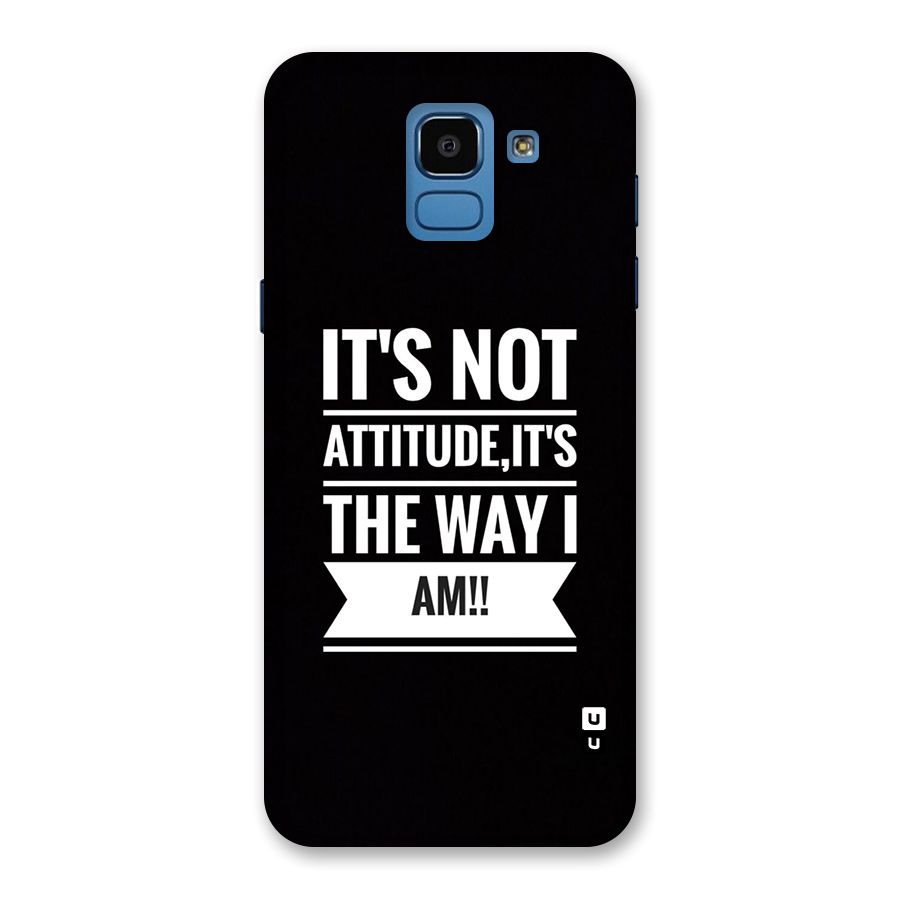 My Attitude Back Case for Galaxy On6