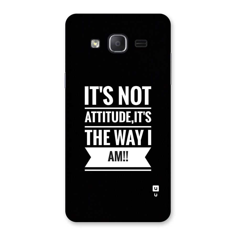 My Attitude Back Case for Galaxy On7 2015