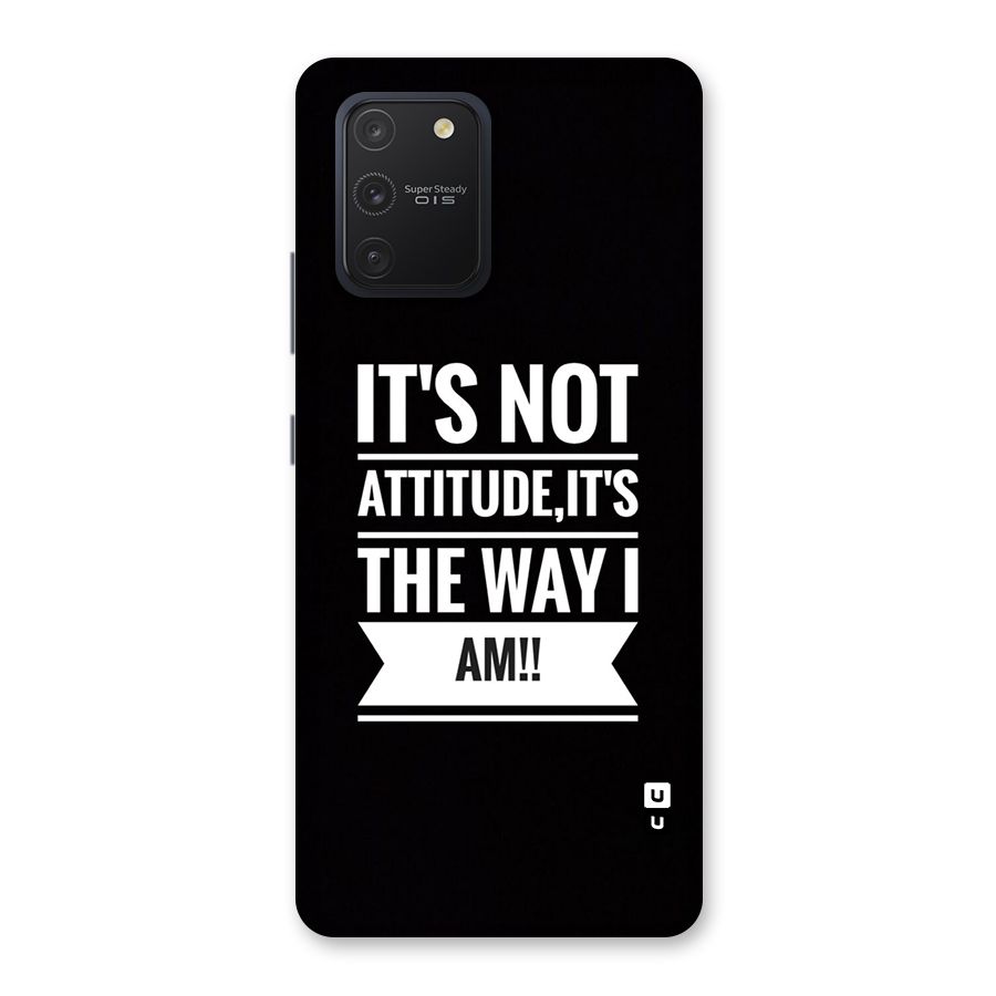 My Attitude Back Case for Galaxy S10 Lite