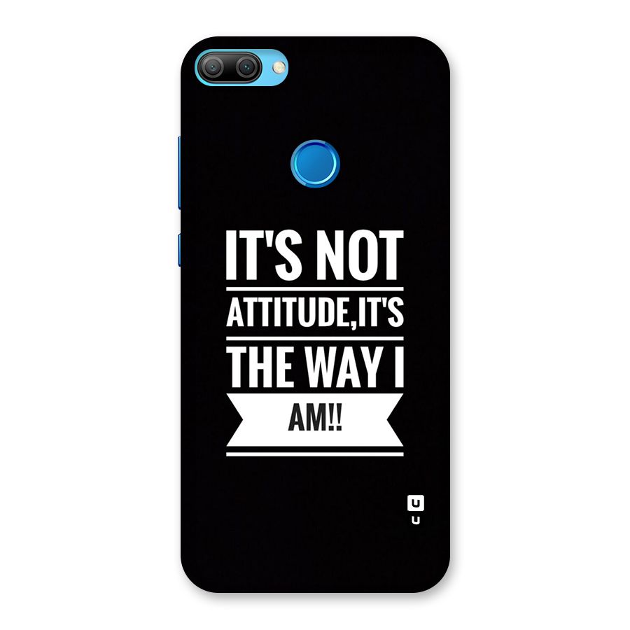 My Attitude Back Case for Honor 9N