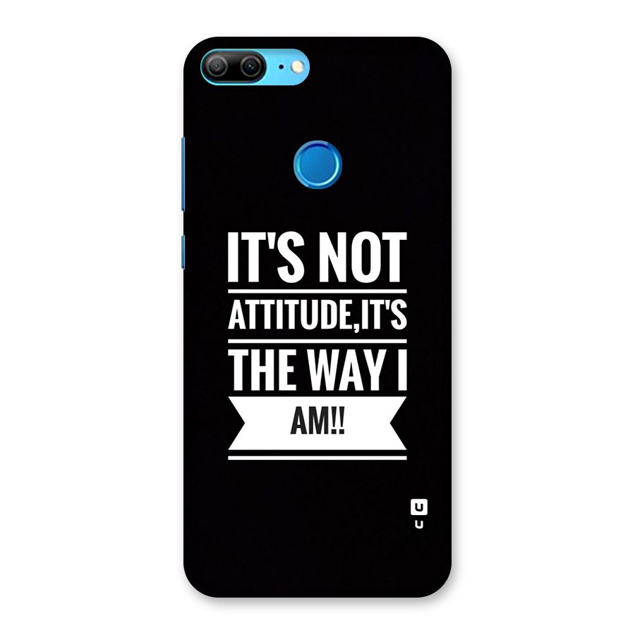 My Attitude Back Case for Honor 9 Lite