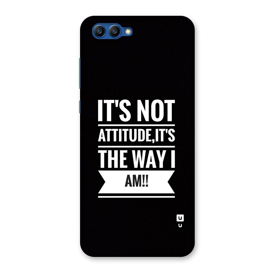 My Attitude Back Case for Honor View 10