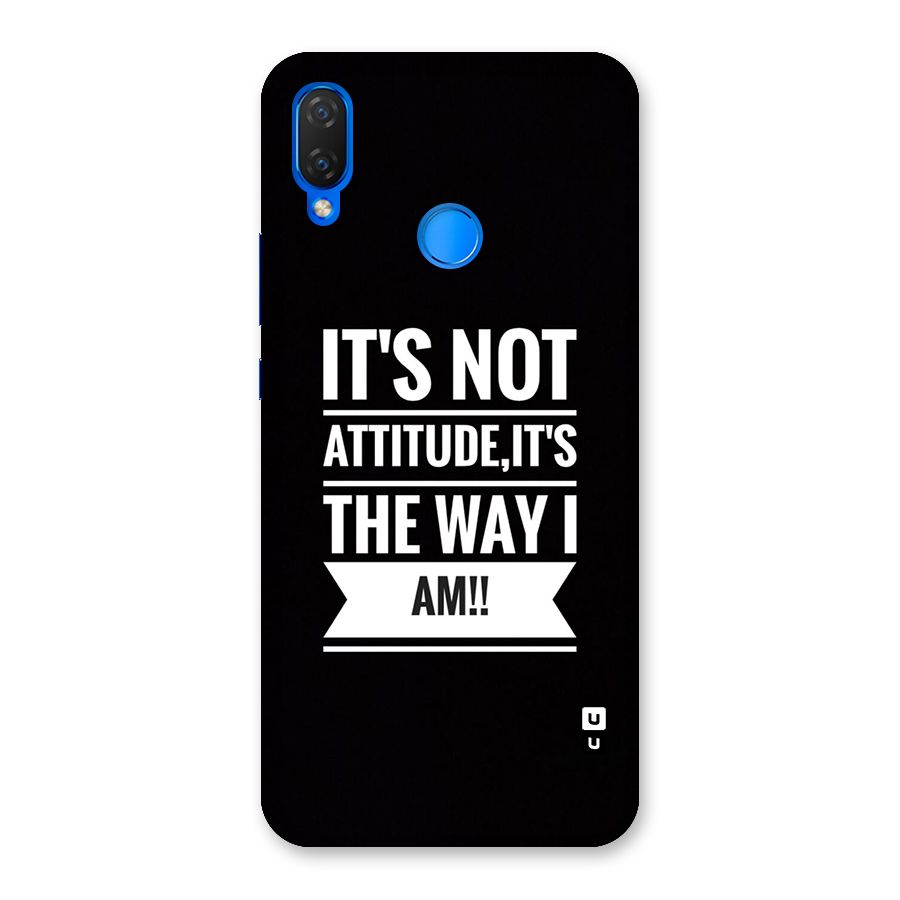 My Attitude Back Case for Huawei P Smart+