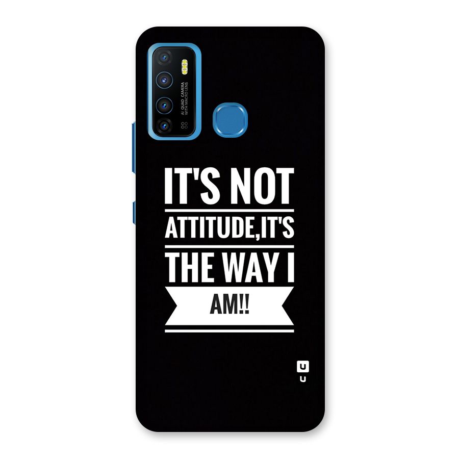 My Attitude Back Case for Infinix Hot 9