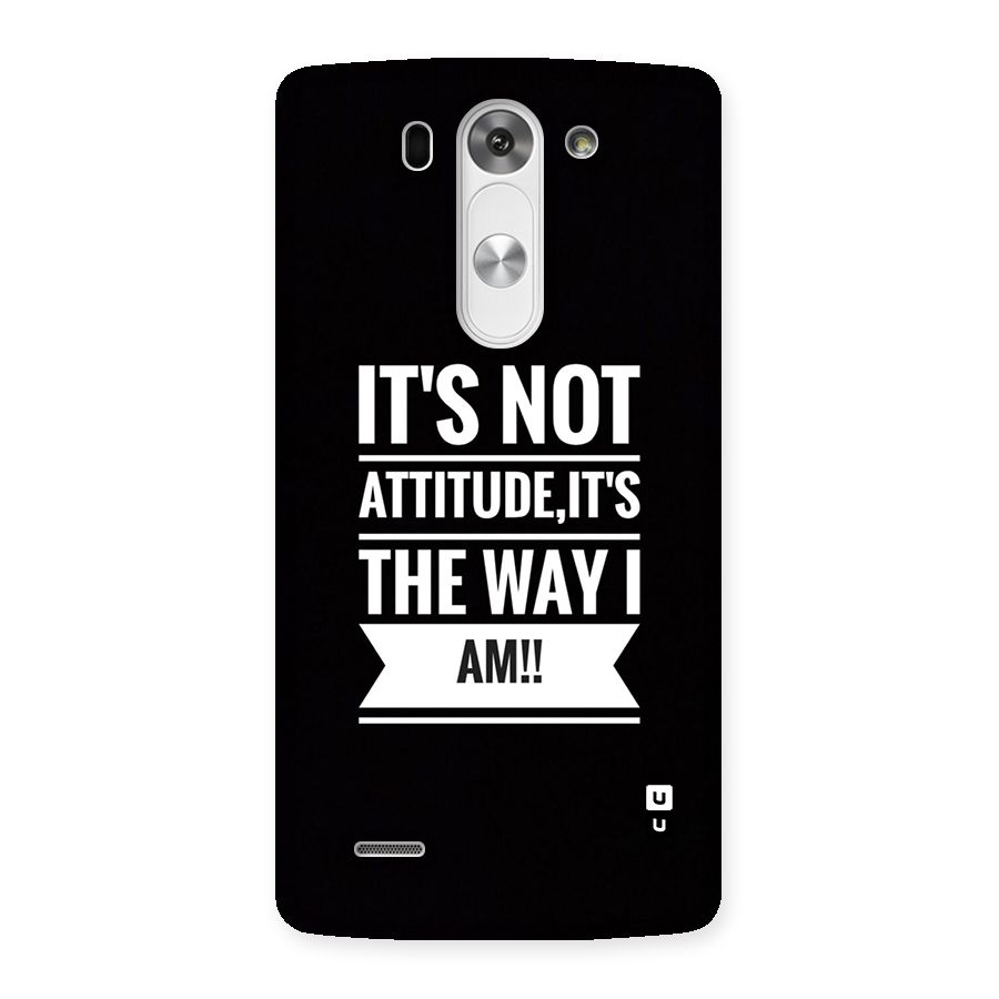My Attitude Back Case for LG G3 Mini