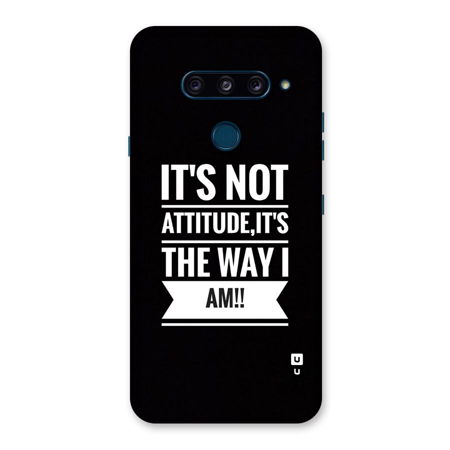 My Attitude Back Case for LG  V40 ThinQ