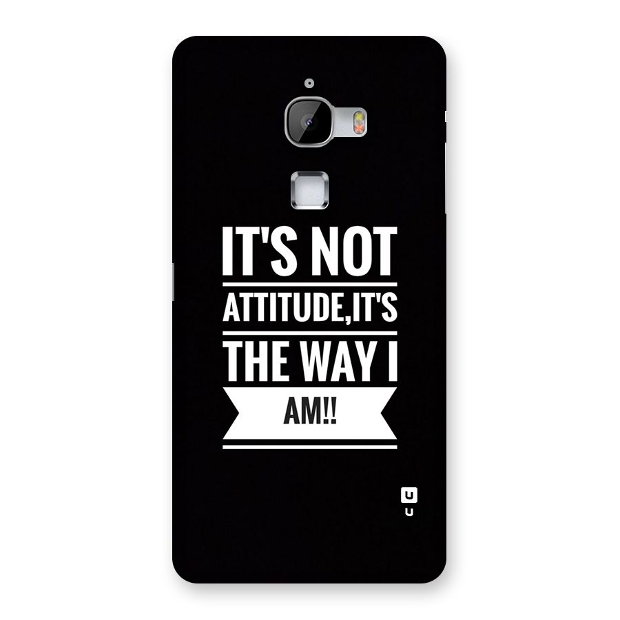 My Attitude Back Case for LeTV Le Max