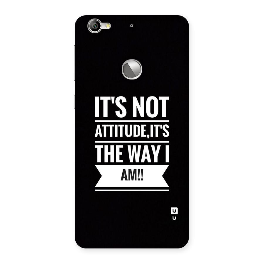 My Attitude Back Case for Le 1S