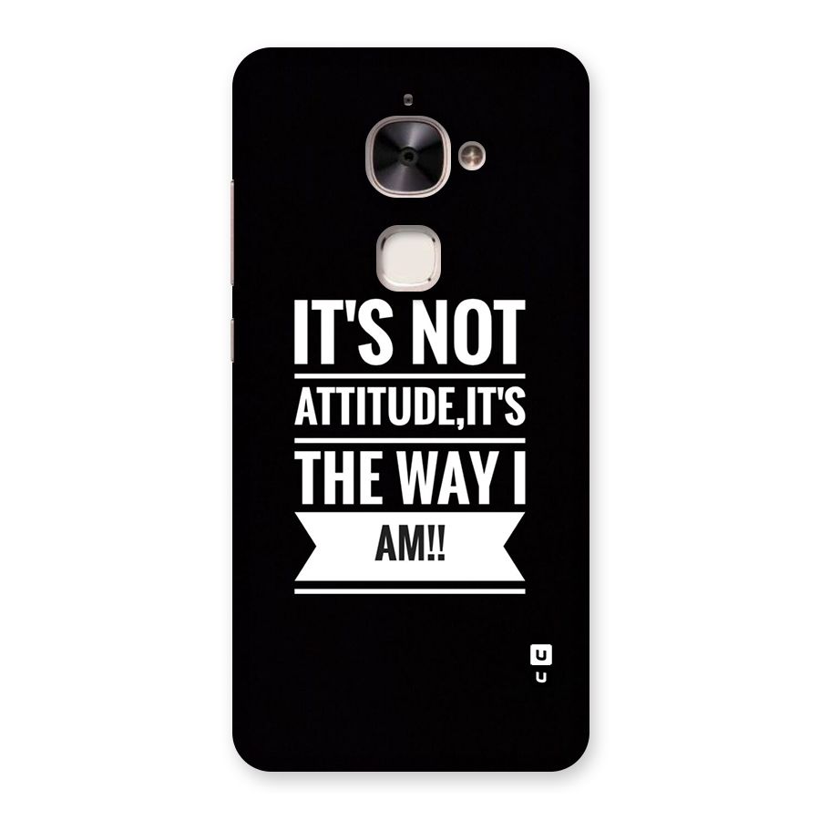 My Attitude Back Case for Le 2