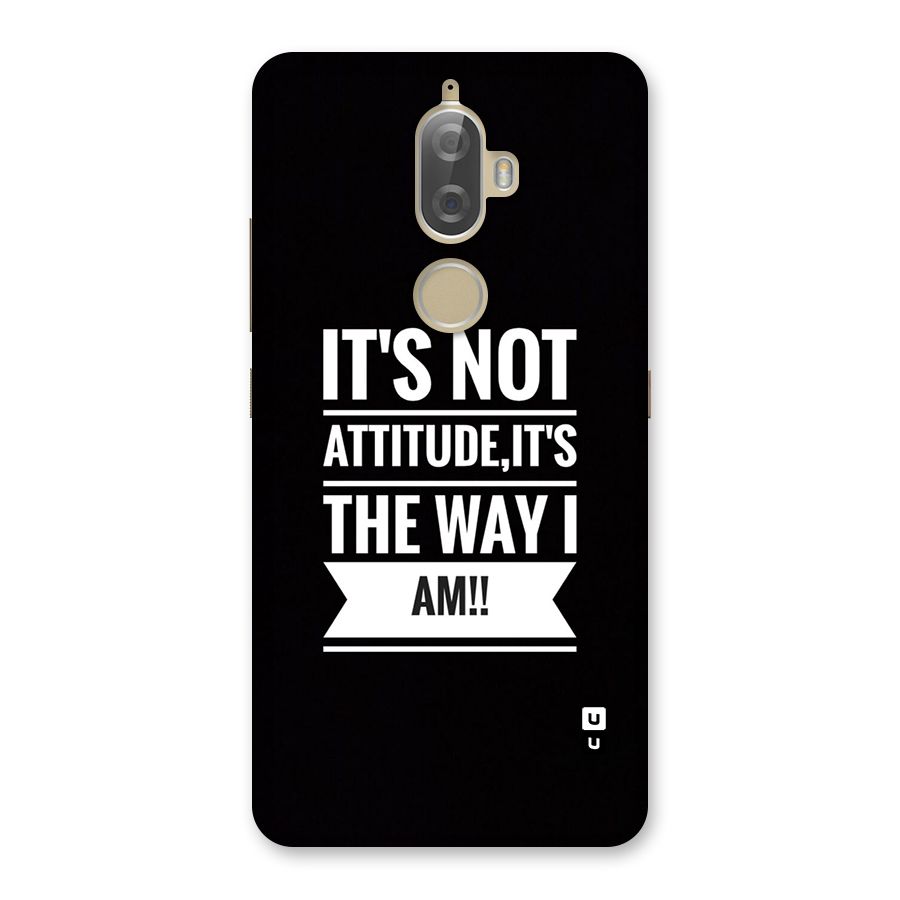 My Attitude Back Case for Lenovo K8 Plus