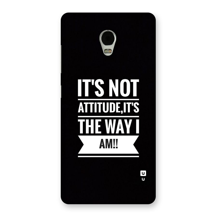 My Attitude Back Case for Lenovo Vibe P1