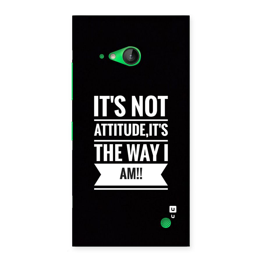 My Attitude Back Case for Lumia 730