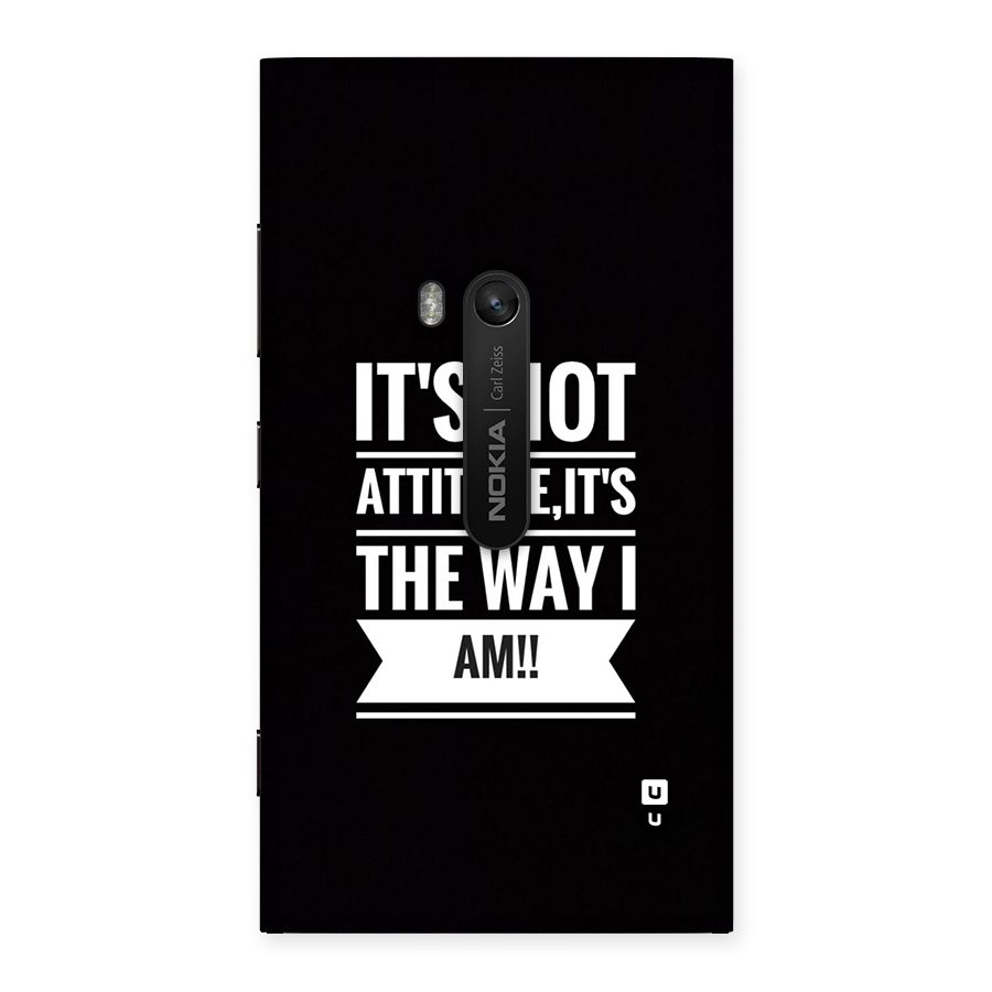 My Attitude Back Case for Lumia 920