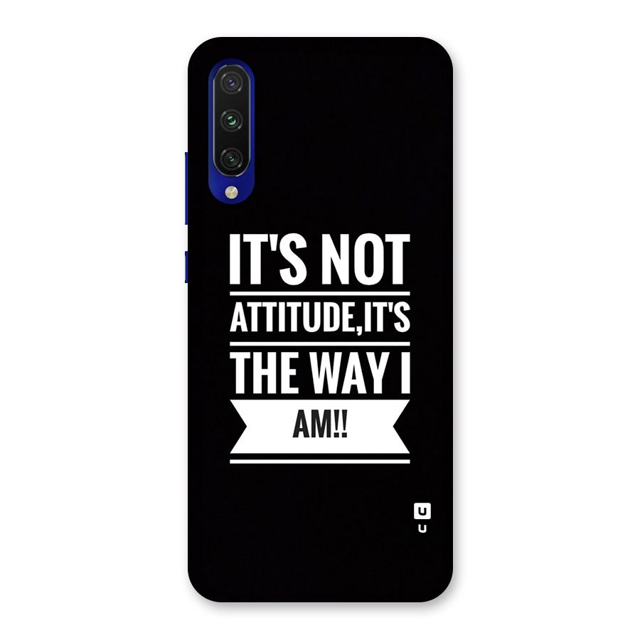 My Attitude Back Case for Mi A3