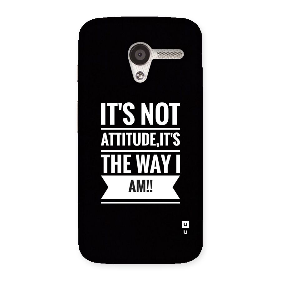My Attitude Back Case for Moto X