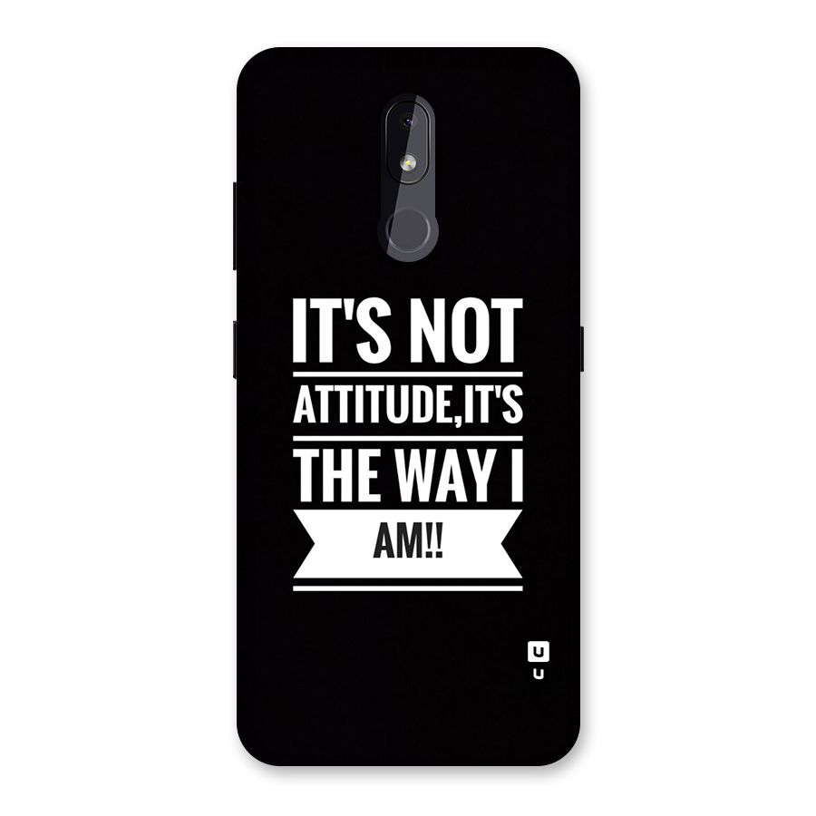 My Attitude Back Case for Nokia 3.2