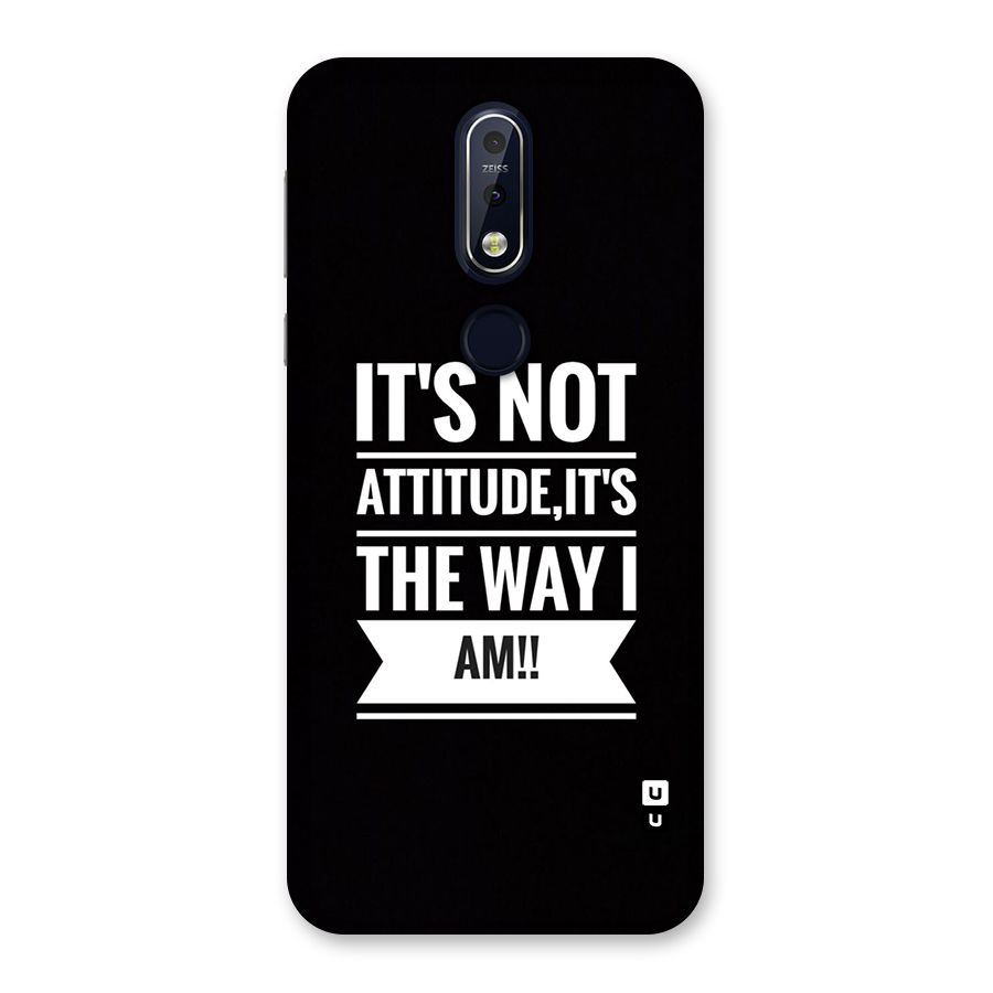 My Attitude Back Case for Nokia 7.1