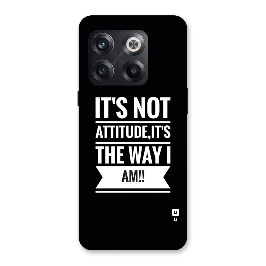 My Attitude Back Case for OnePlus 10T