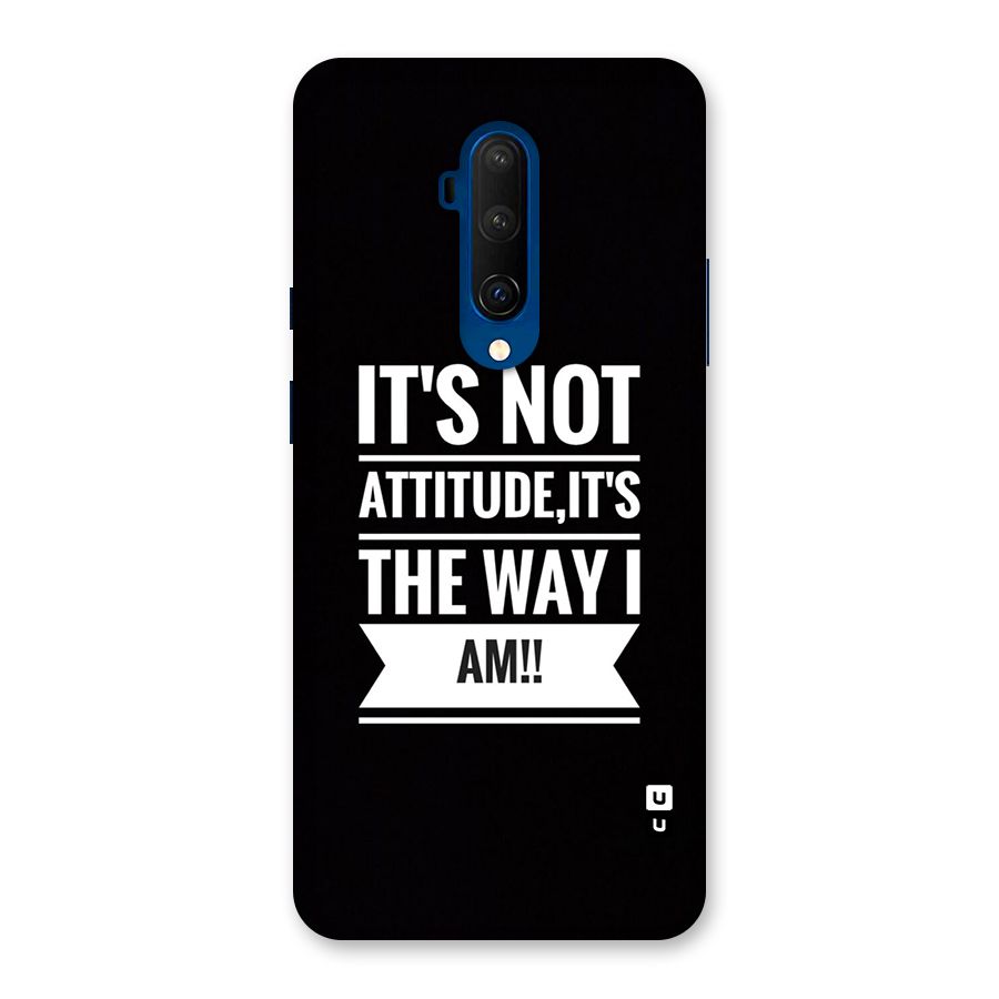 My Attitude Back Case for OnePlus 7T Pro