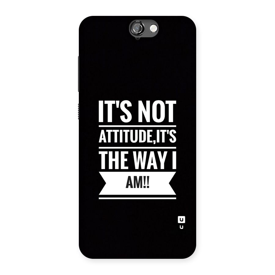 My Attitude Back Case for One A9