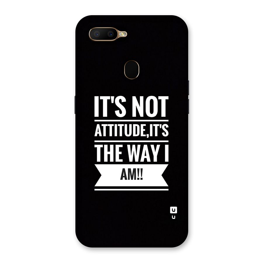 My Attitude Back Case for Oppo A5s