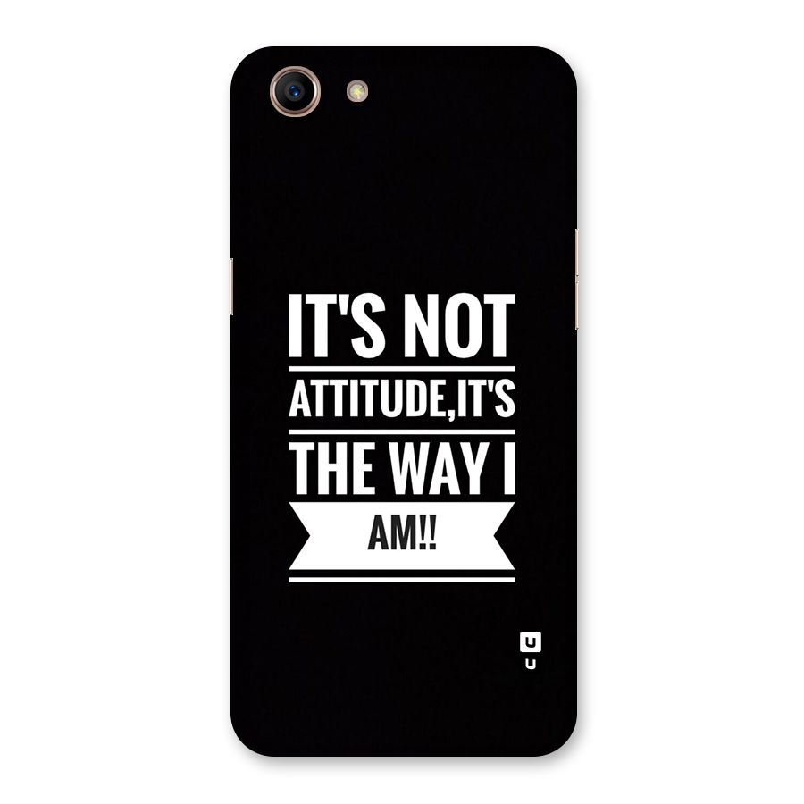My Attitude Back Case for Oppo A83 (2018)