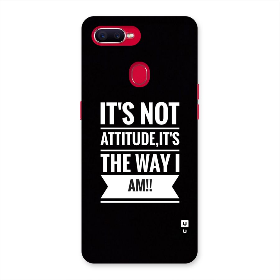 My Attitude Back Case for Oppo F9 Pro