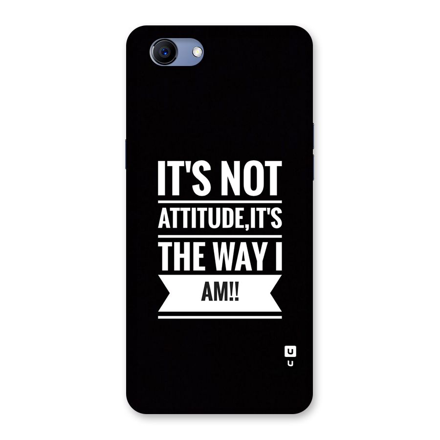My Attitude Back Case for Realme 1