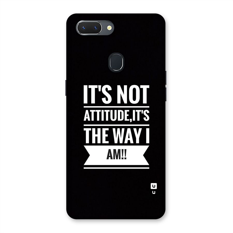 My Attitude Back Case for Realme 2