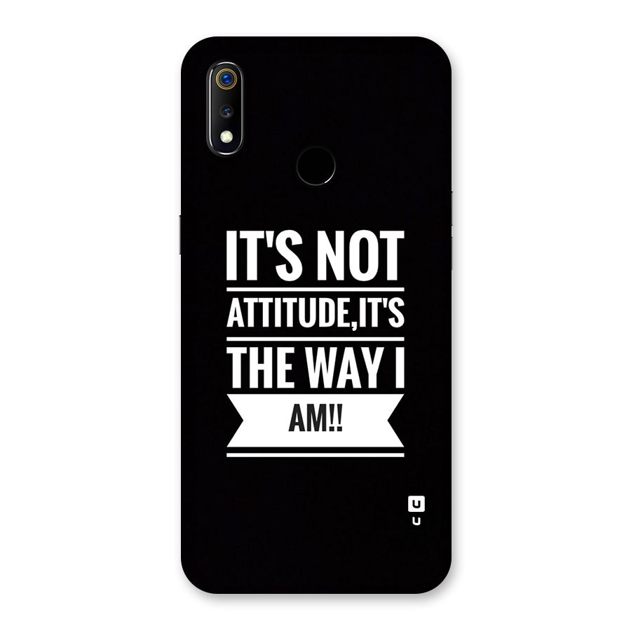 My Attitude Back Case for Realme 3