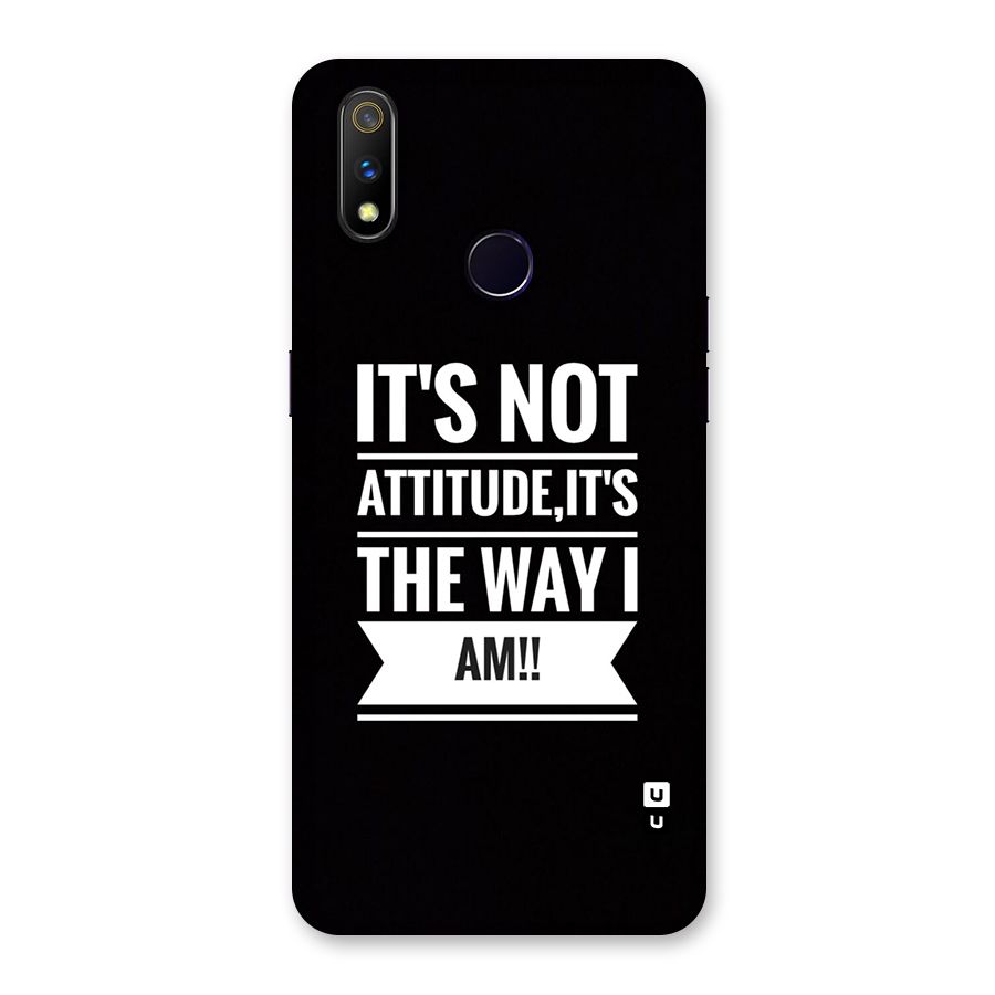 My Attitude Back Case for Realme 3 Pro