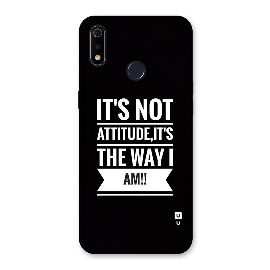 My Attitude Back Case for Realme 3i