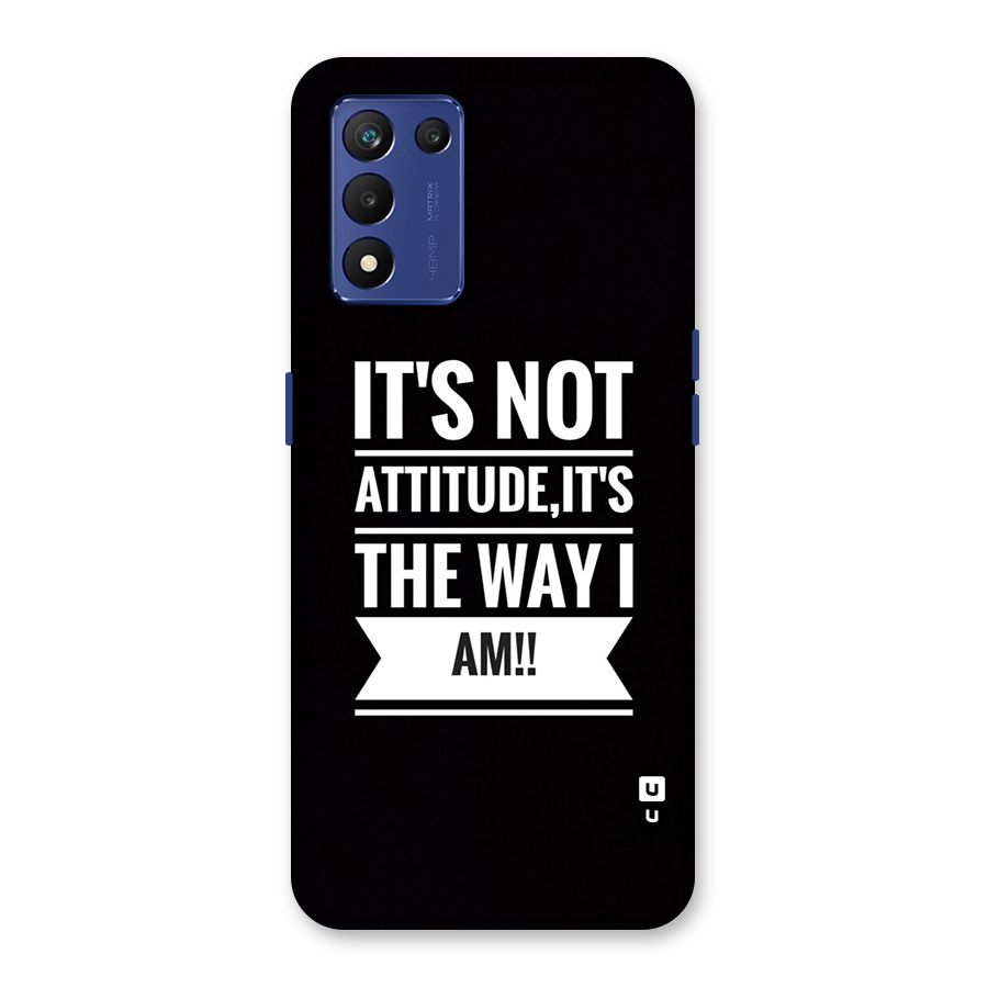 My Attitude Back Case for Realme 9 5G Speed