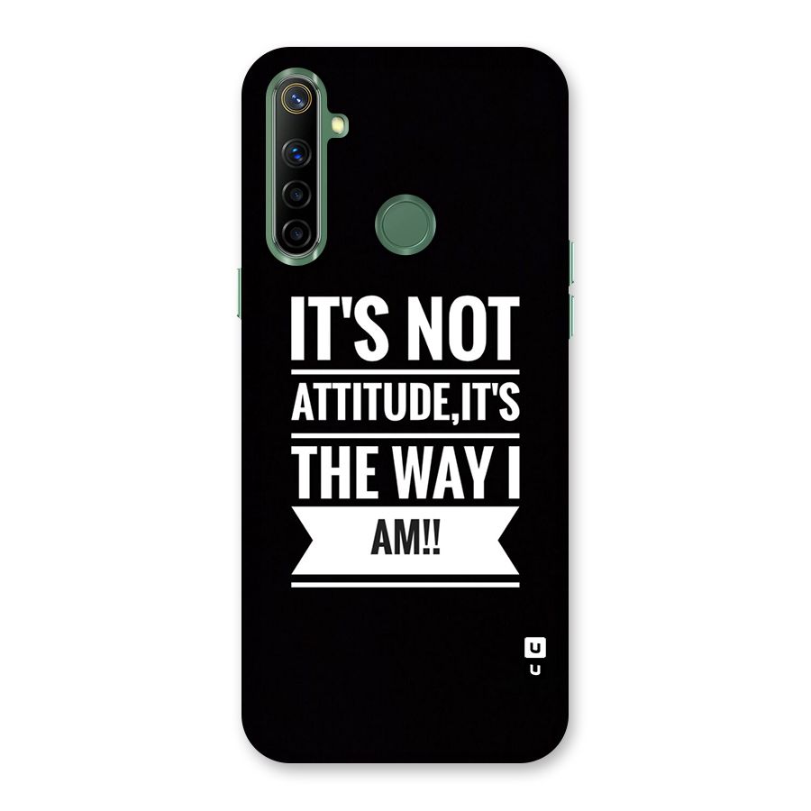 My Attitude Back Case for Realme Narzo 10