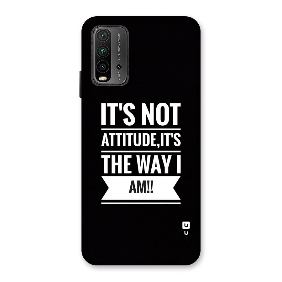 My Attitude Back Case for Redmi 9 Power