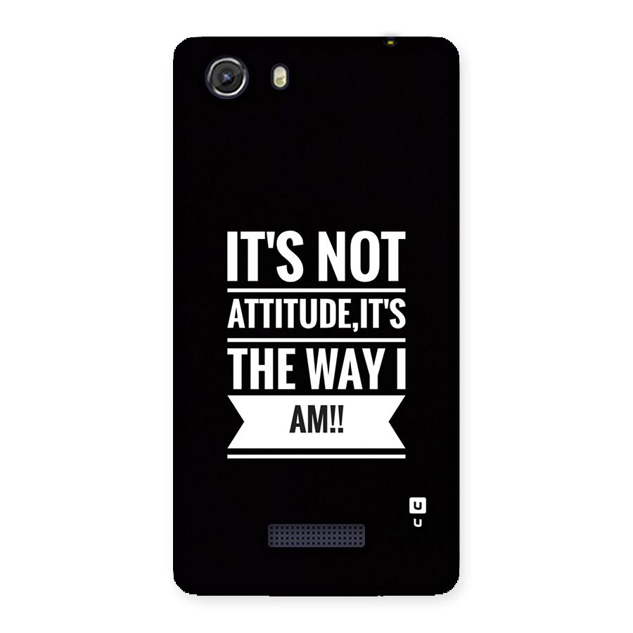 My Attitude Back Case for Unite 3