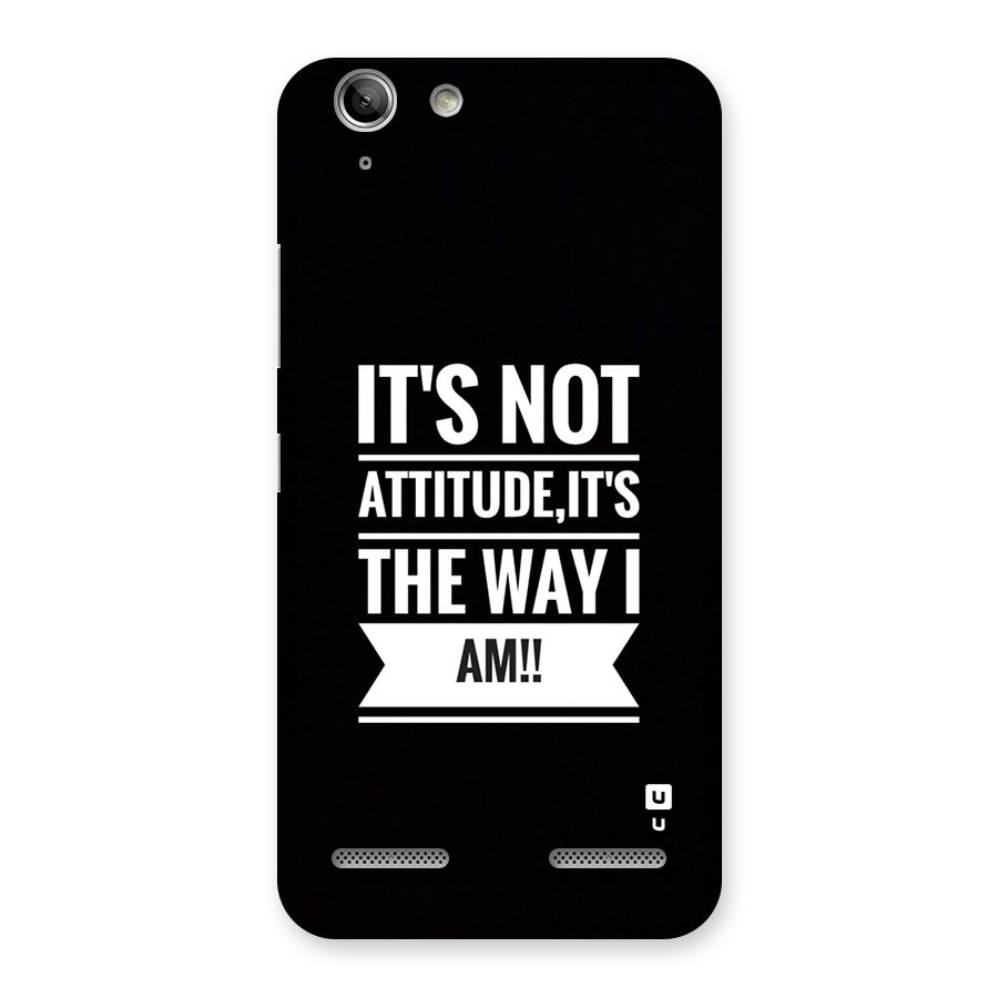My Attitude Back Case for Vibe K5