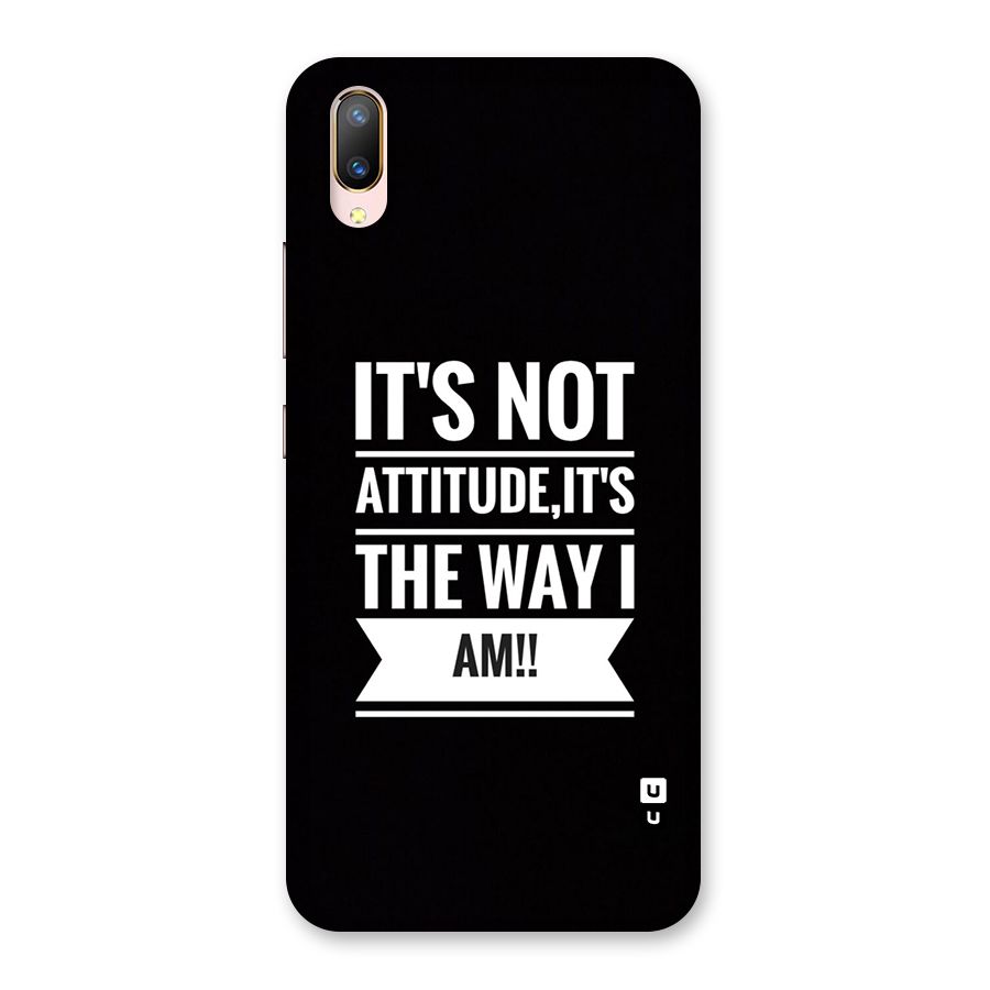 My Attitude Back Case for Vivo V11 Pro