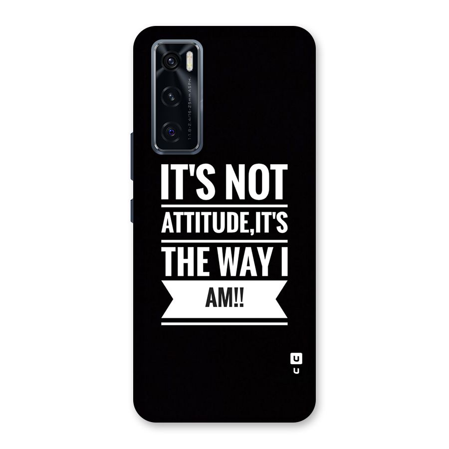My Attitude Back Case for Vivo V20 SE