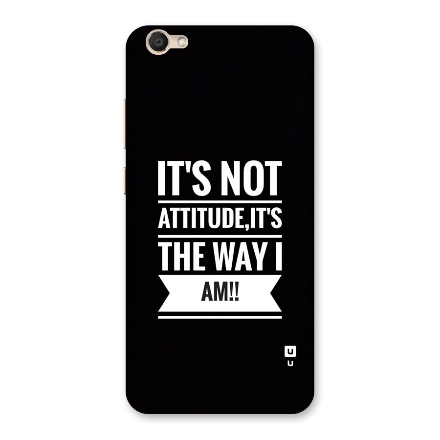 My Attitude Back Case for Vivo V5