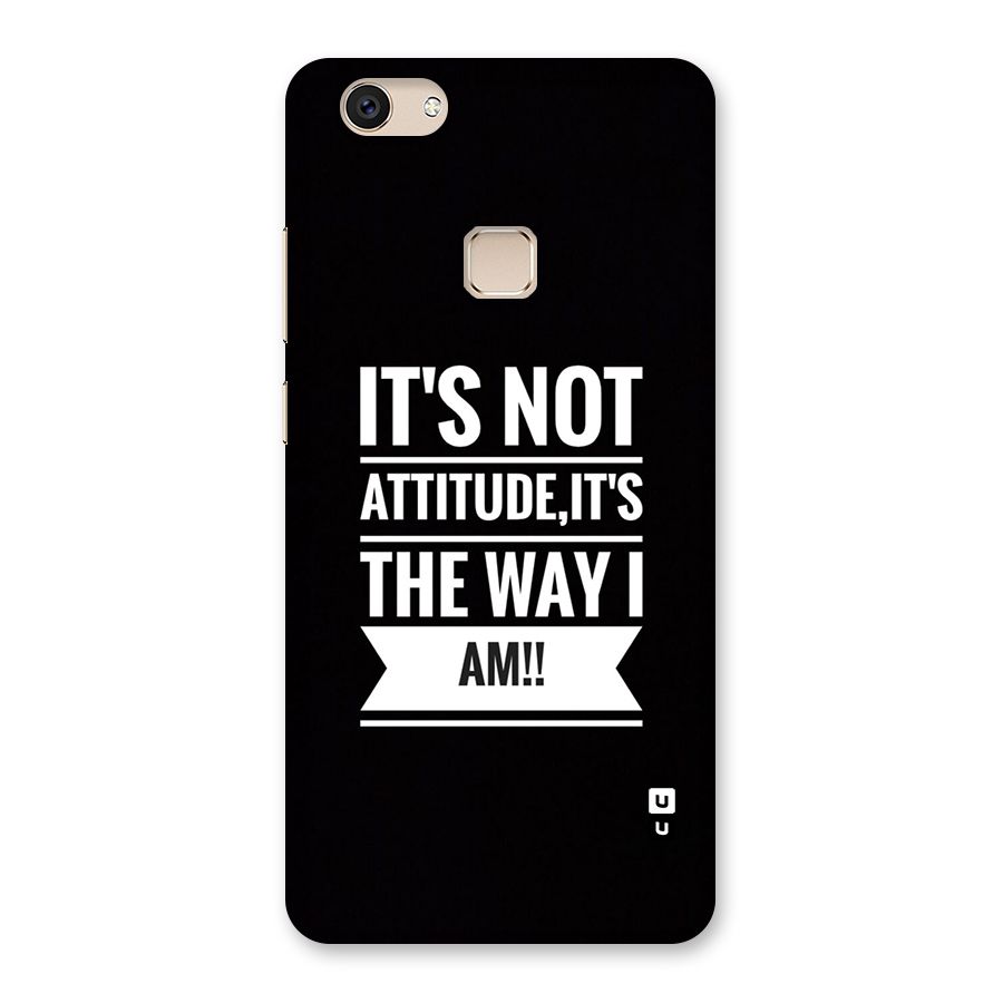 My Attitude Back Case for Vivo V7